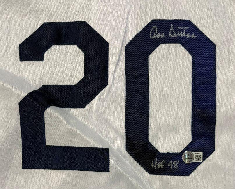 Don Sutton Signed Jersey Inscribed "HOF 98" (Beckett)