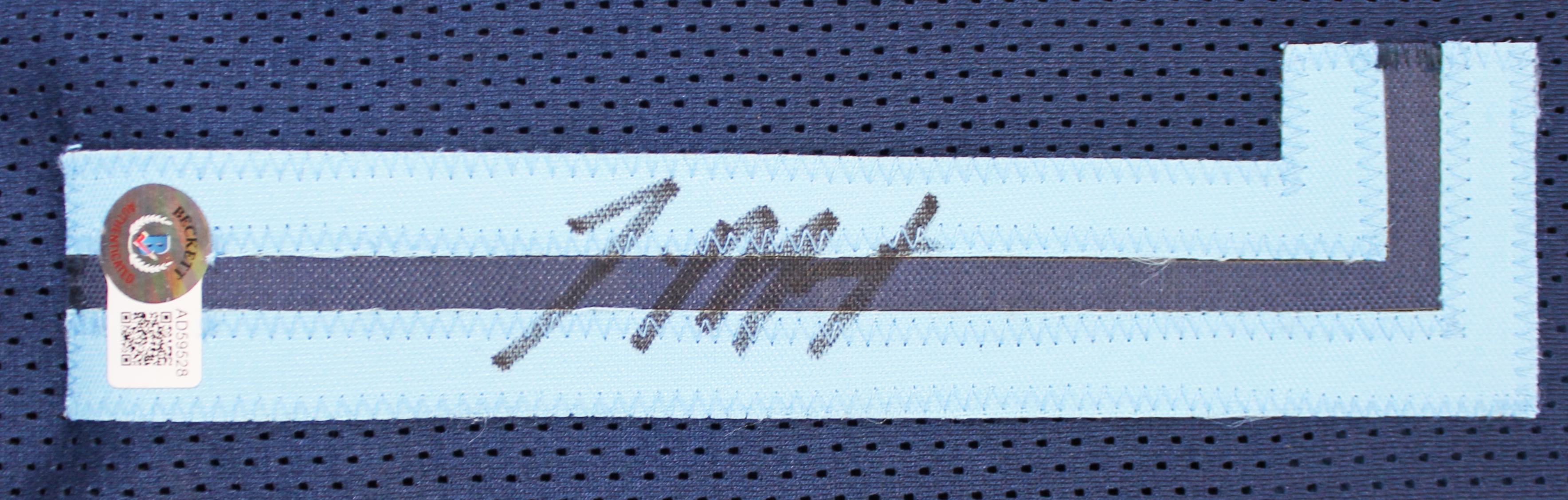 Ja Morant Autographed Basketball Jersey | Beckett Certified Signature | NBA Superstar Memorabilia