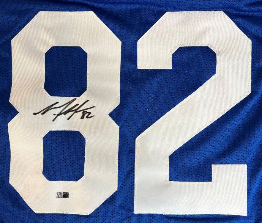 Mario Manningham Signed Jersey (Sports Integrity)