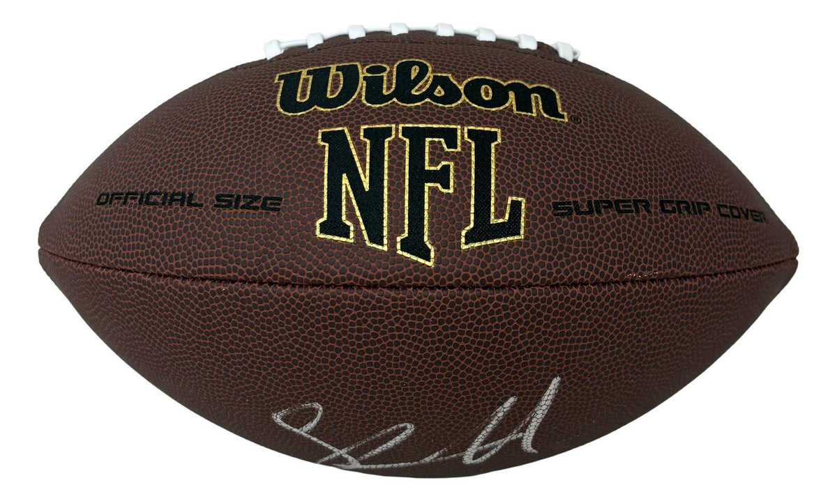 Shawn Merriman Signed NFL Football (Beckett)