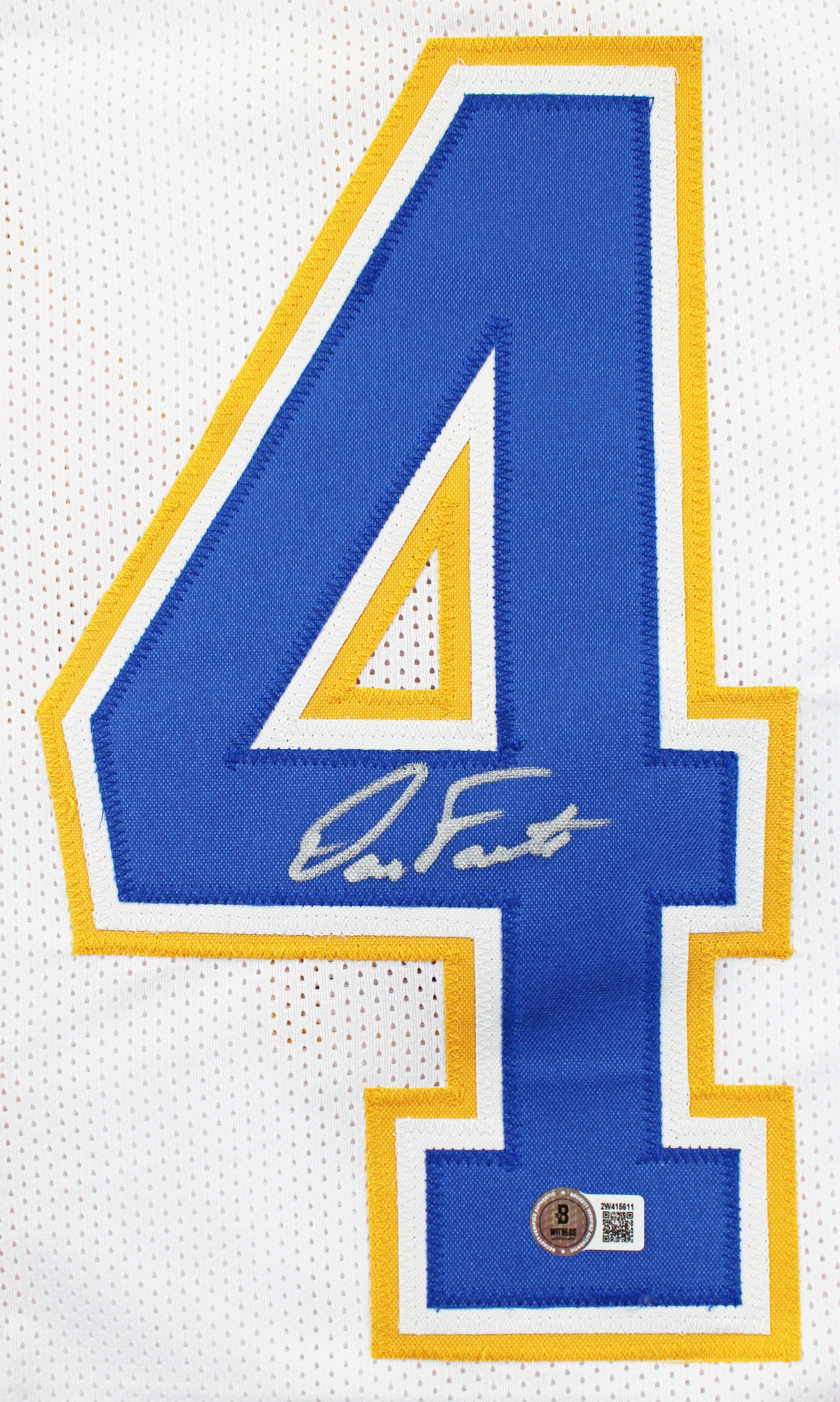 Authentic Dan Fouts Autographed Jersey Beckett COA