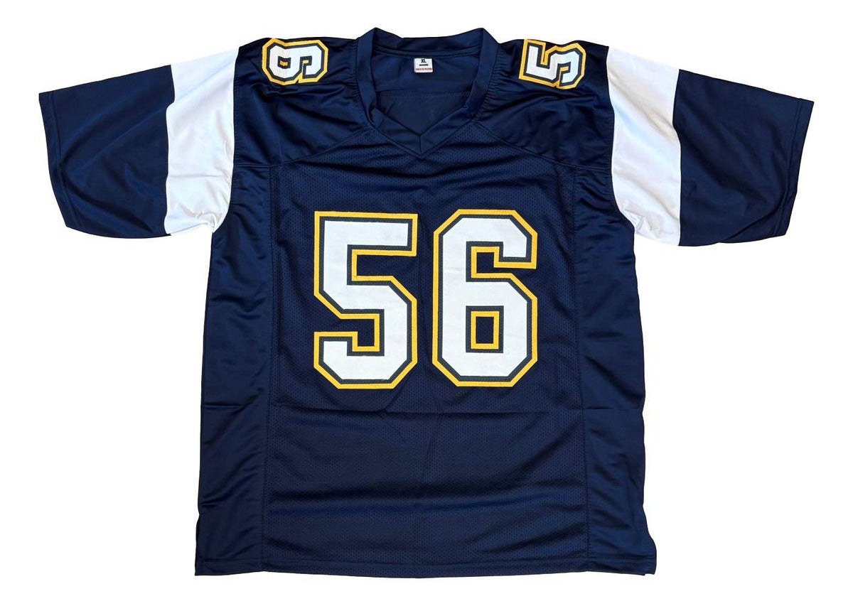 Shawn Merriman Signed Jersey Inscribed "Lights Out" (Beckett)