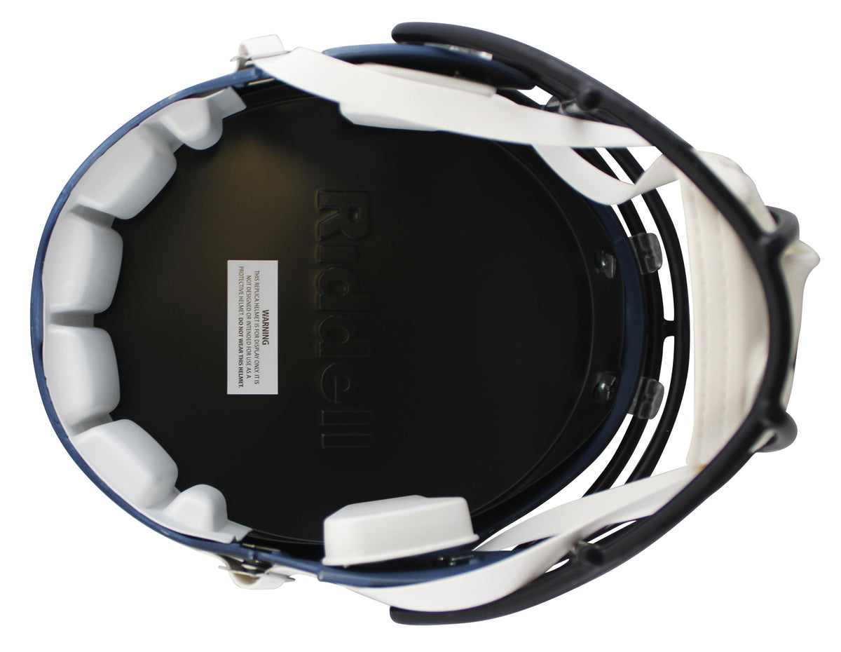 Ed McCaffrey Signed Broncos Full Size Speed Helmet (Beckett)