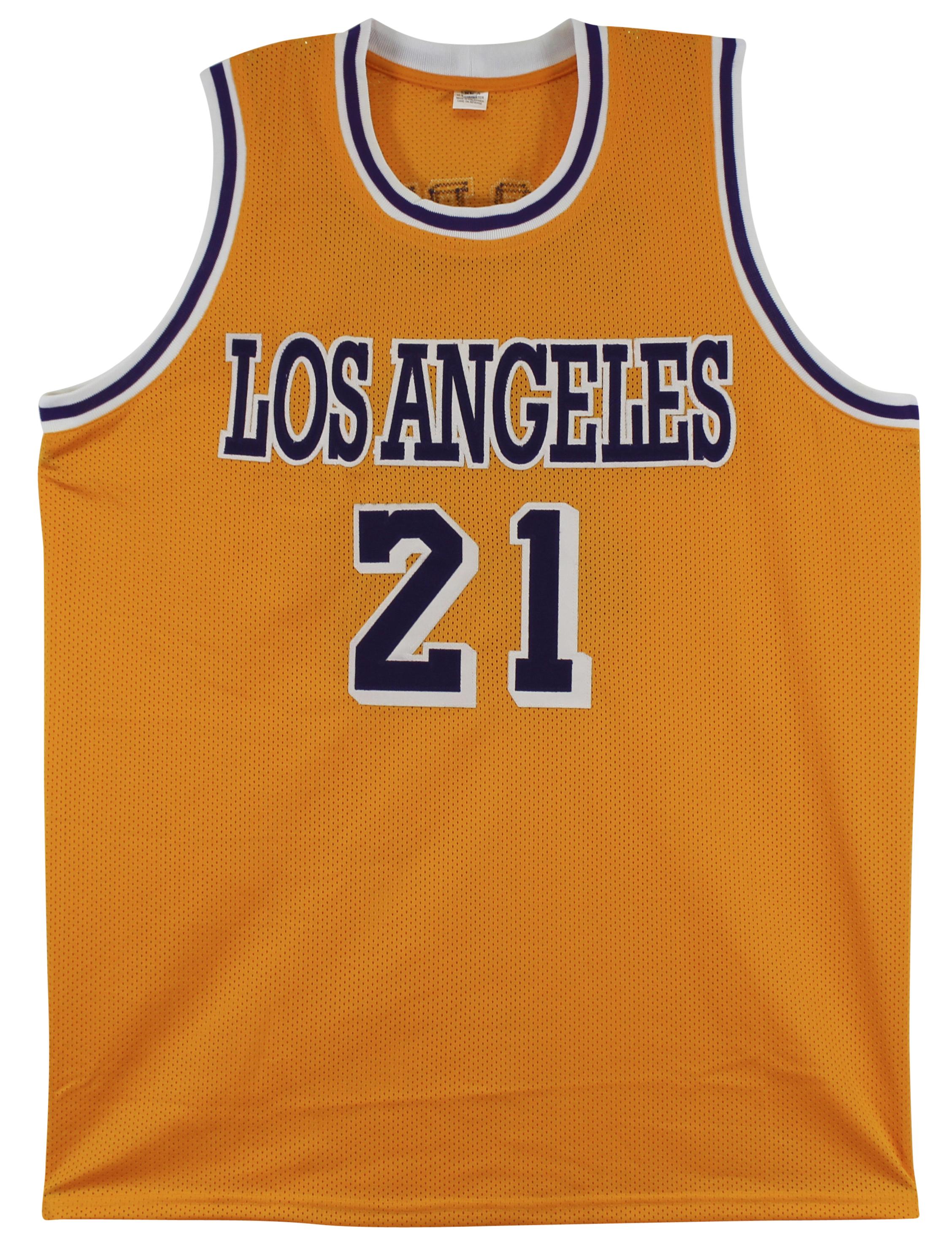 Michael Cooper Autographed Basketball Jersey | Beckett Certified Signature | Los Angeles Lakers NBA Champion