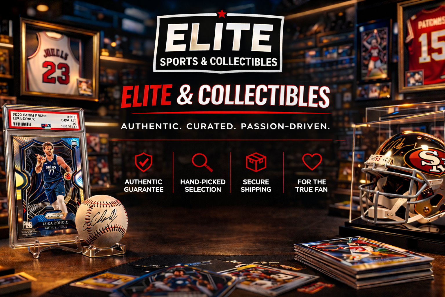 Elite Sports and Collectibles – Authentic Memorabilia for True Fans