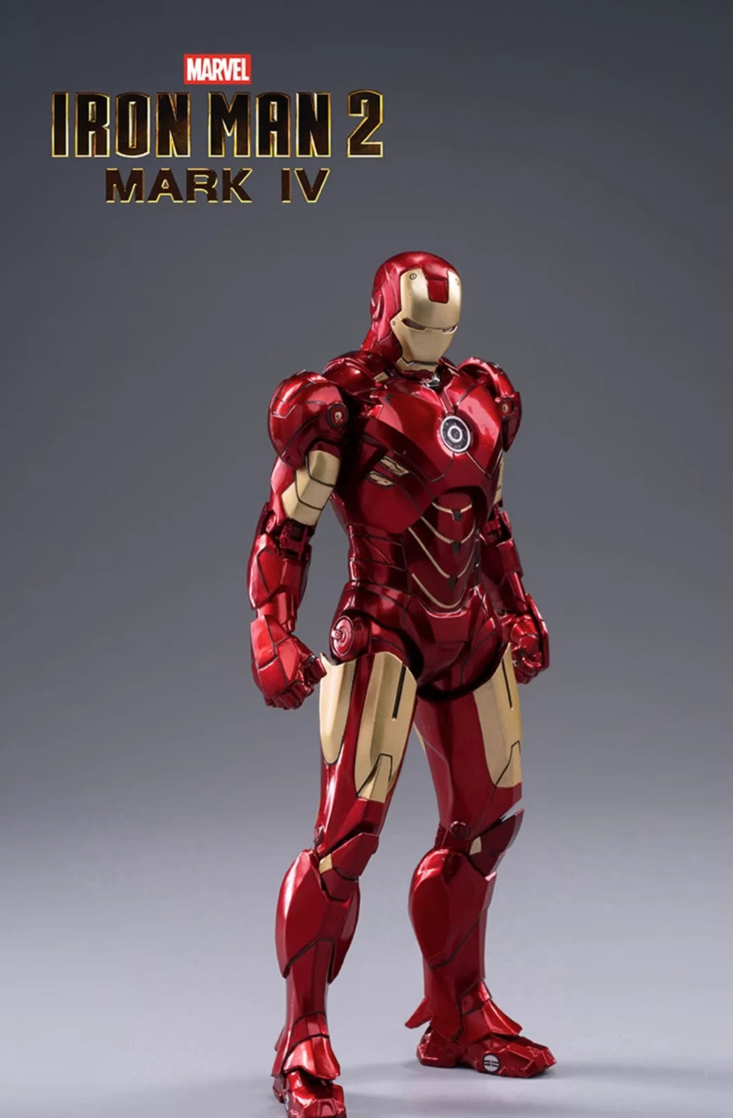 New ZT Zd Toys Iron Men Original Genuine Marvel 10th Anniversary Mk4