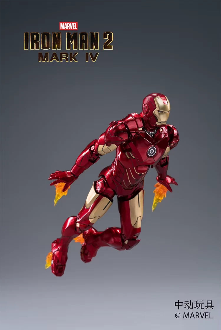 New ZT Zd Toys Iron Men Original Genuine Marvel 10th Anniversary Mk4