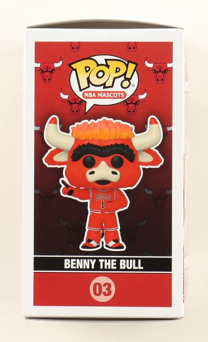 Joakim Noah Signed "Bulls" #03 Benny the Bull Funko Pop! Vinyl Figure