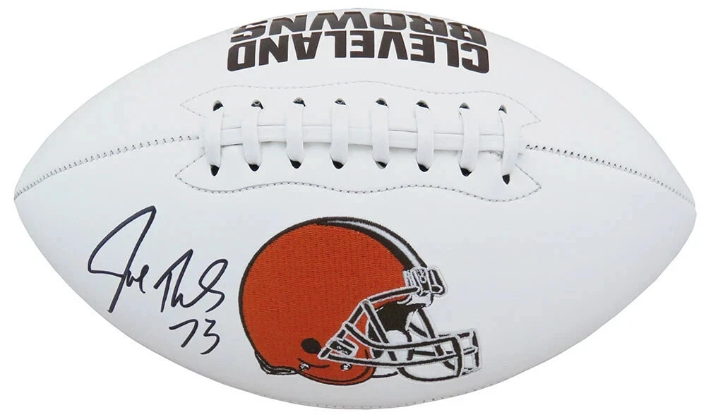 Joe Thomas Signed Cleveland Football (Schwartz)