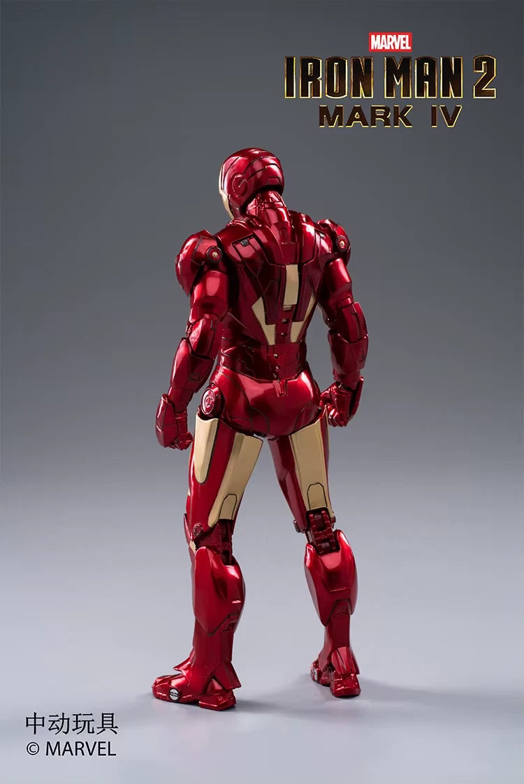 New ZT Zd Toys Iron Men Original Genuine Marvel 10th Anniversary Mk4