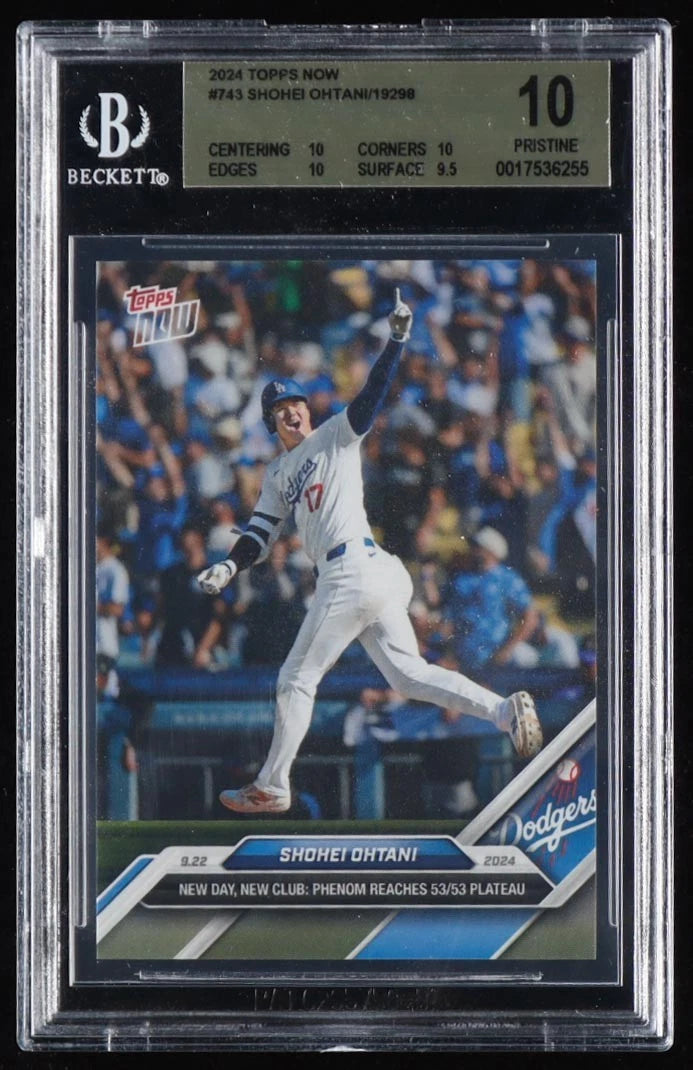 2024 Topps Now - Shohei Ohtani #743 /19298 (BGS 10)