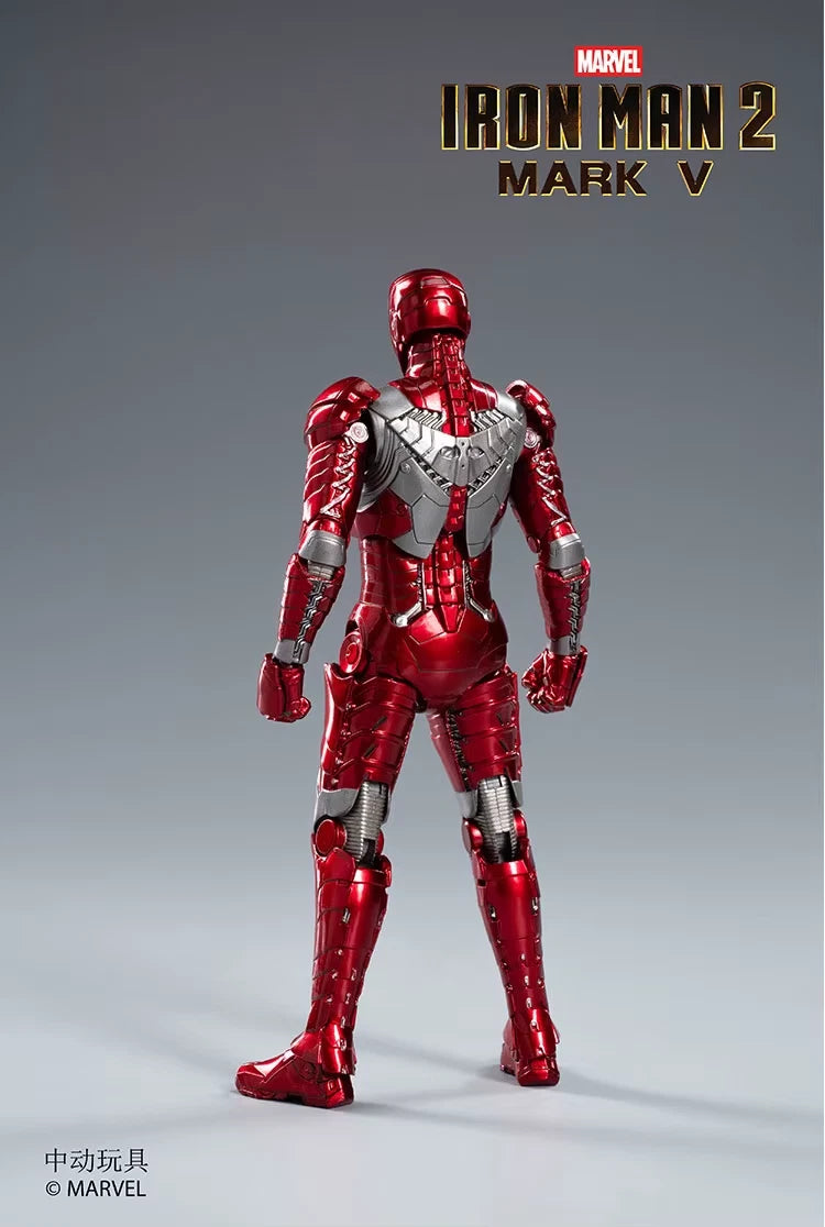 New ZT Zd Toys Iron Men Original Genuine Marvel 10th Anniversary Edition Mk5