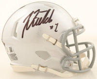 Justin Fields Signed Ohio State Buckeyes Speed Mini Helmet (Beckett)