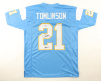 LaDainian Tomlinson Signed Jersey Inscribed "HOF 17" (Beckett)